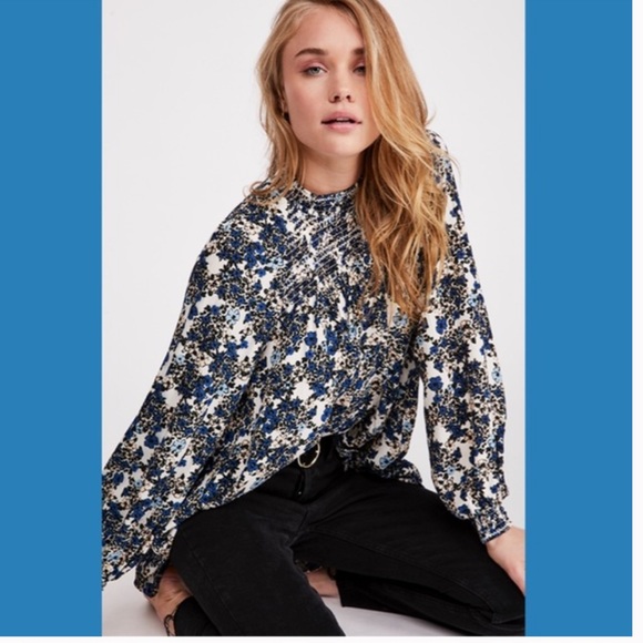 Free People Flowers in Her Hair Tunic Small - Picture 2 of 11